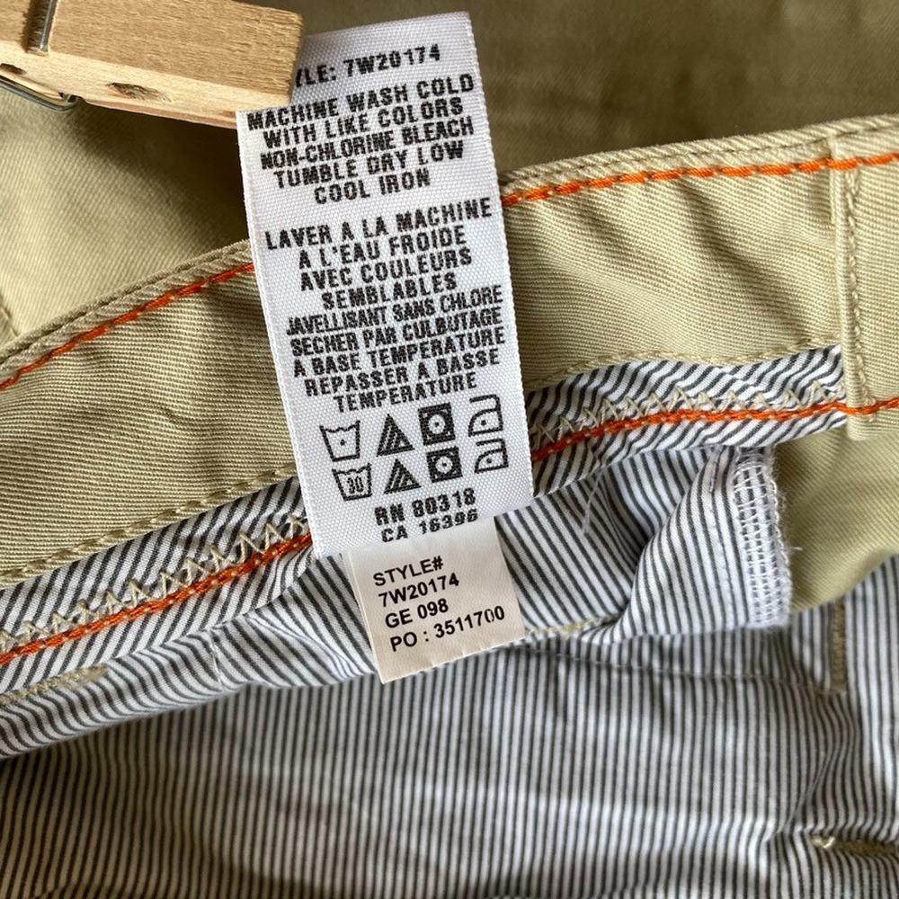 Lucky Brand Pants Womens Size 8 Slouchy Civilian Boyfriend Chino Style 7W20174 - Picture 6 of 11